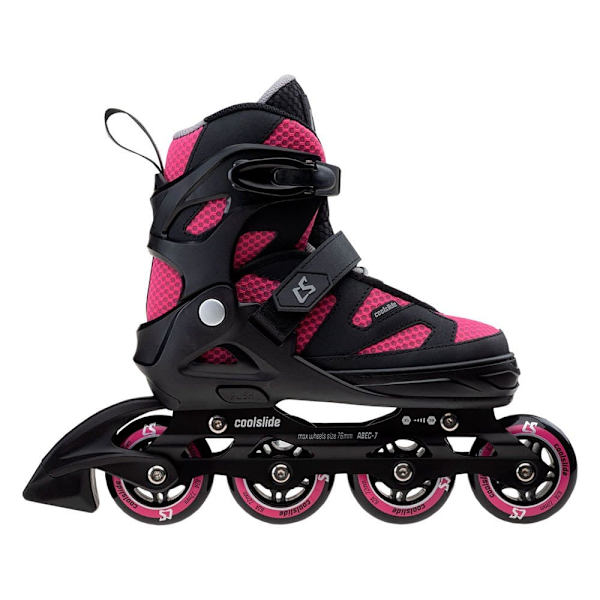 Coolslide Inline Skøjter Shoq Sort,Rosa EU 39-42