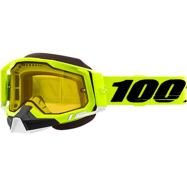 100percent Lasit Racecraft 2 Keltainen Yellow/CAT1