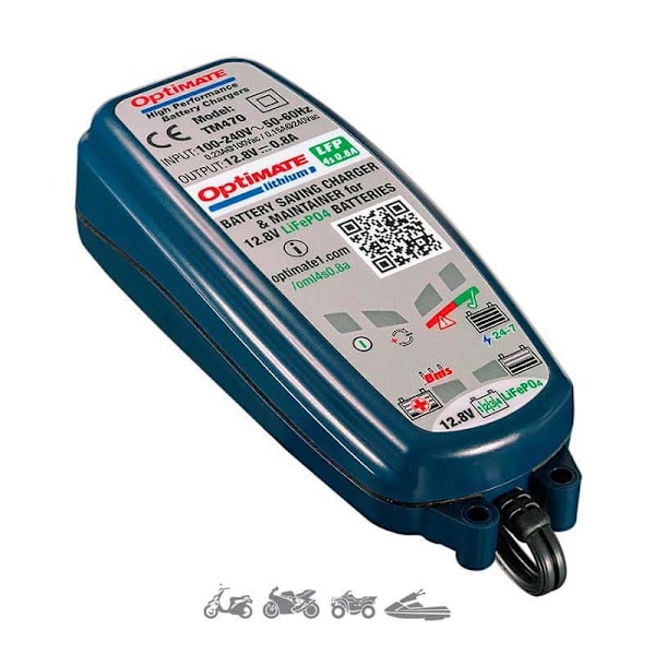 Optimate Oplader Tm-470 Lithium 0.8 Transparent