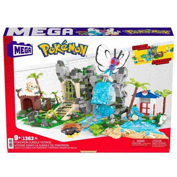 Mega Construx Tutkimusmatka Viidakkoon Pokemon Monivärinen