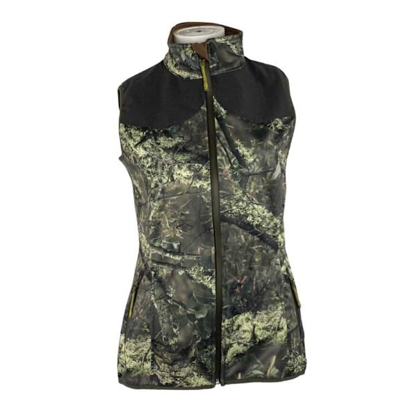 Pasion Morena Kamouflage Väst Soft Shell Grönt L