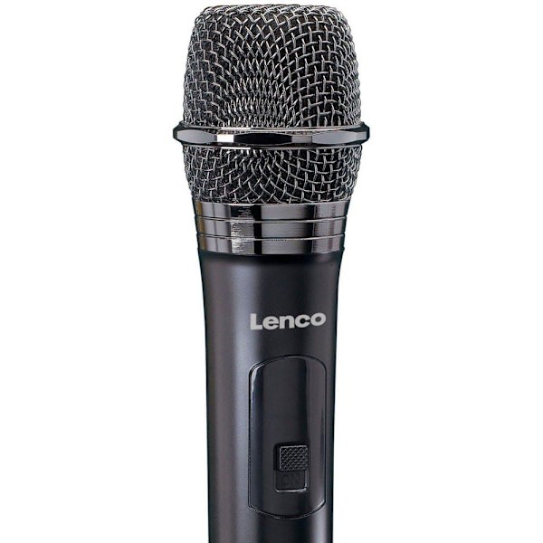 Lenco Mikrofoni Mcw-020 2 Yksiköt Musta