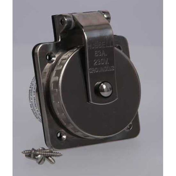 Hubbell Hanstik I Rustfrit Stål Hbl363ss 230v 63a