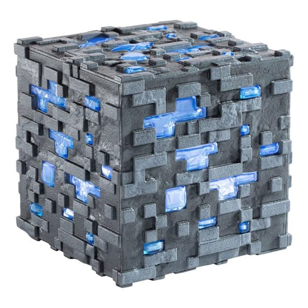 Noble Collection Lysende Diamantmalm Figur Minecraft