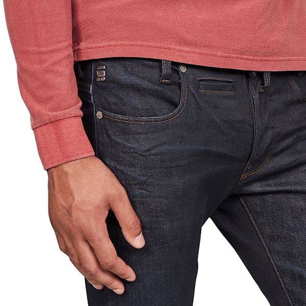 G-star Jeans D Staq 5 Pocket Slim Blå 32 / 34 Mand