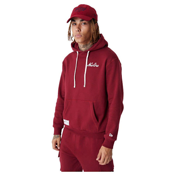 New Era Luvtröja Lifestyle Os Röd M Man