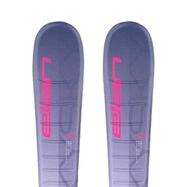 Elan Junior Alpina Skidor Sky Shift+el 4.5 Lila 110