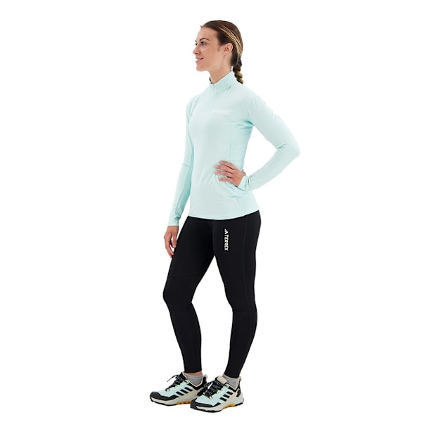 Adidas Leggings Organiser Multi Brushed Sort S Kvinde
