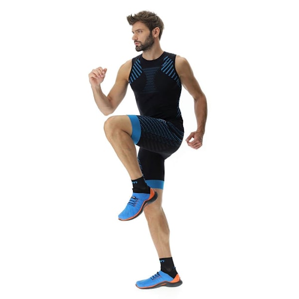 Uyn Korte Leggings Running Ultra1 Sort S Mand