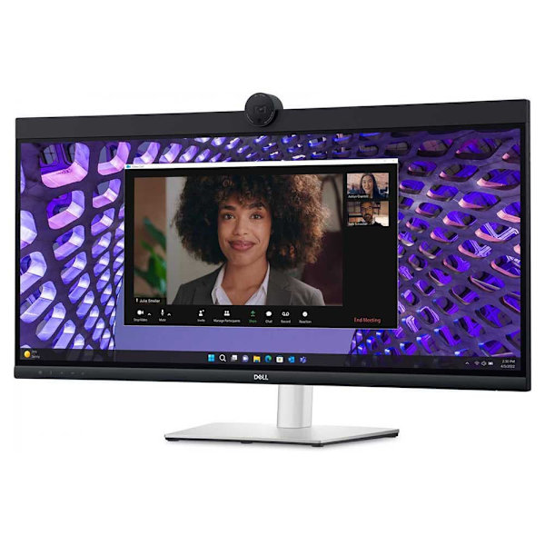 Dell Böjd Monitor Video Conferencing Monitor-p3424web 34´´ Wqhd Ips Led Svart