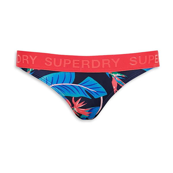 Superdry Bikini Underdel Logo Classic Flerfärgad M Kvinna