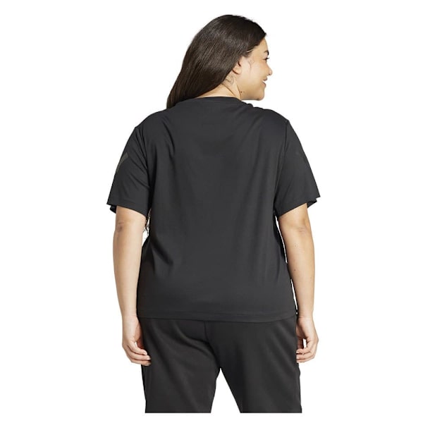 Adidas Z.n.e. Plus T-shirt Med Korte ærmer Sort 2X Kvinde