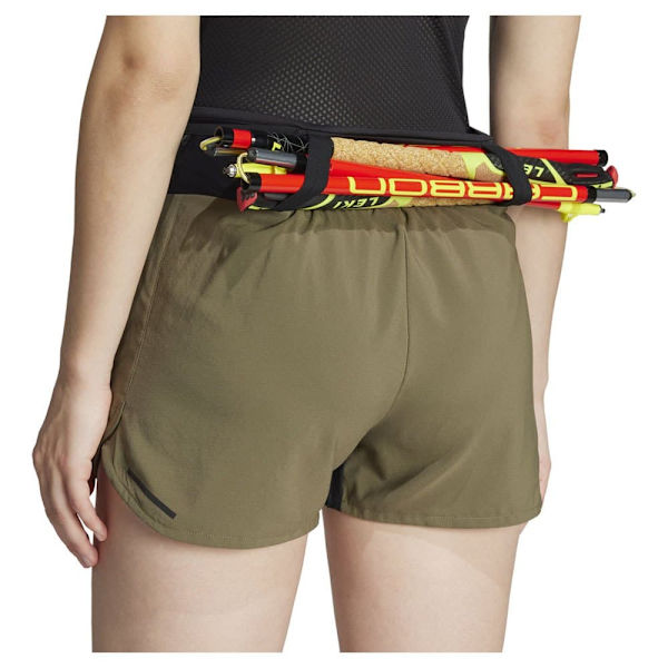 Adidas Terrex Agravic Trail Running 5´´ Shortsit Vihreä XL Nainen