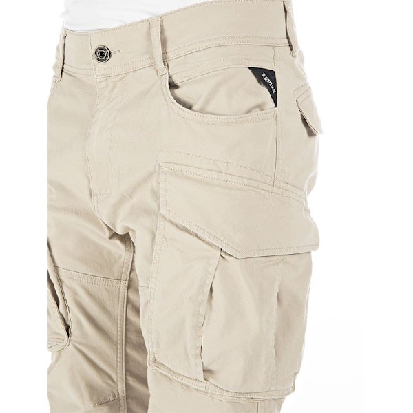 Replay Byxor M9873a.000.84387.015 Beige 29 / 30 Man