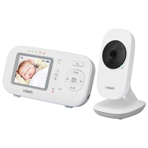 Saro Følg Baby Vtech Intercom Lcd Hd 2.4´´ Hvid