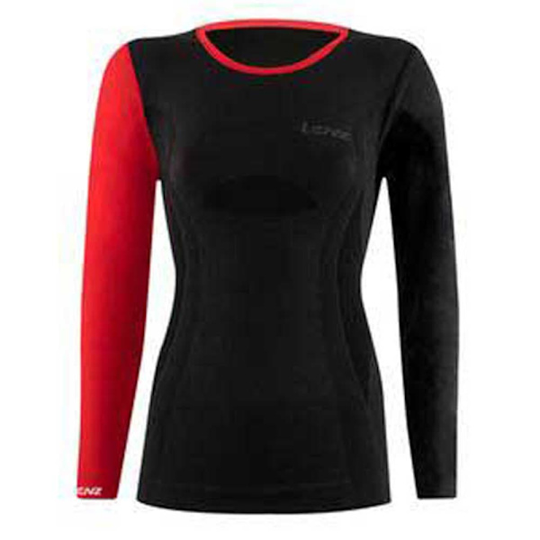 Lenz Merino 6.0 Langærmet Baselayer Sort M Kvinde