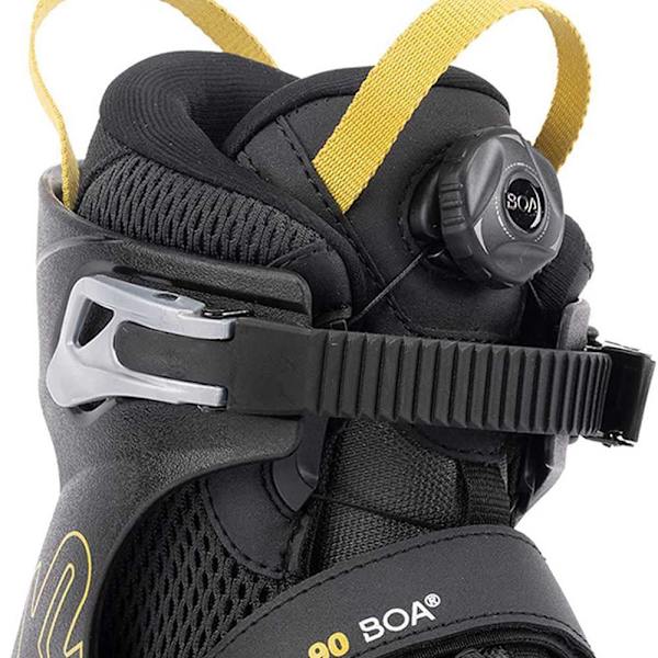 K2 Skate Inline Skøjter F.i.t. 90 Boa Sort EU 43 1/2