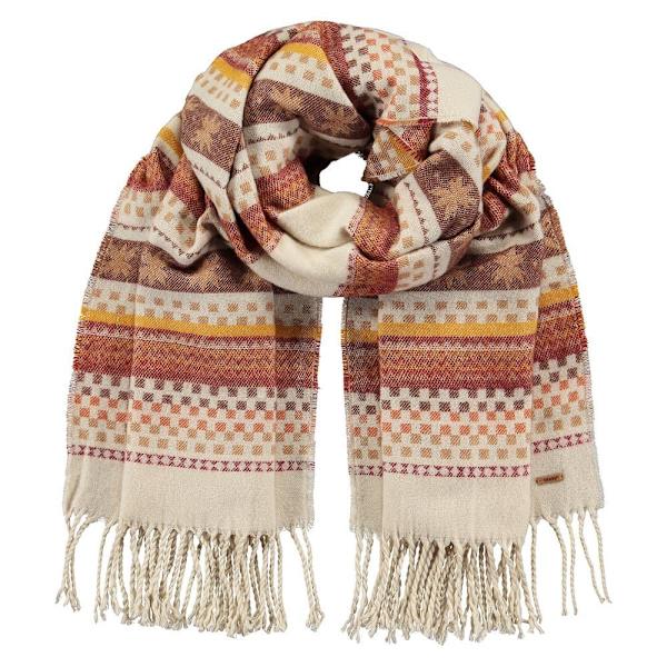 Barts Scarf Floora Beige  Kvinna