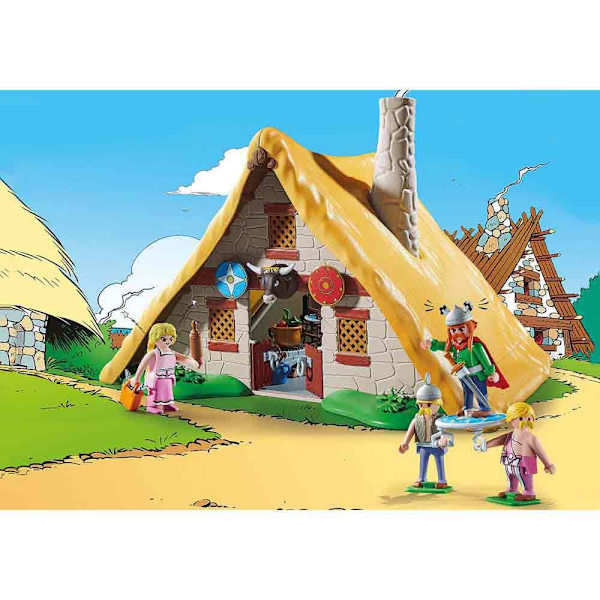 Playmobil Astérix: Cabaña De Abraracúrcix Flerfärgad