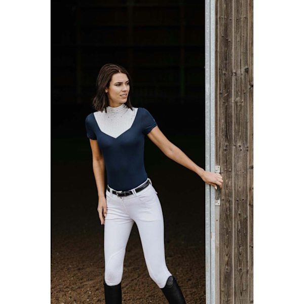 Equitheme Kortærmet Polo Lerma Sort S