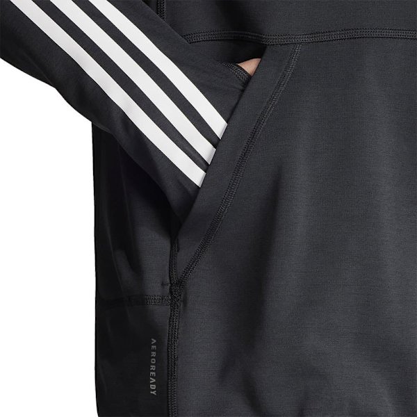 Adidas Stripes Hættetrøje Own The Run Excite 3 Sort M / Regular Mand