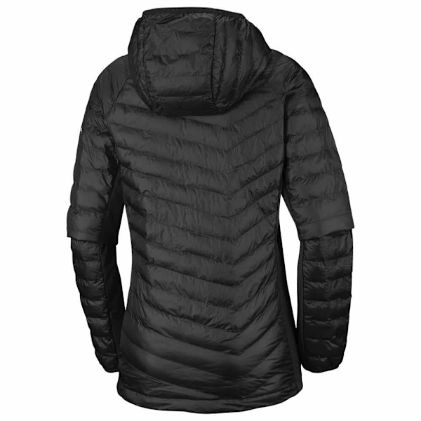 Columbia Jakke Powder Pass Sort S Kvinde