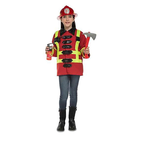 Viving Costumes Spædbarn Jeg Vil Være Brandmandskostume  3-5 Years