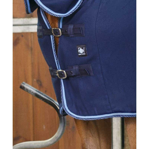 Riding World Polar Ryggfoder Stabil Matta Combo Blå 183-135 cm