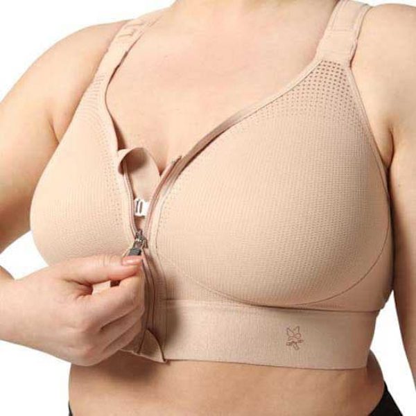 Thuasne Sport-bh Eaz´ip Evo Beige 85 / C Kvinna