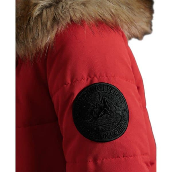 Superdry Bomberjacka Everest Röd L Kvinna