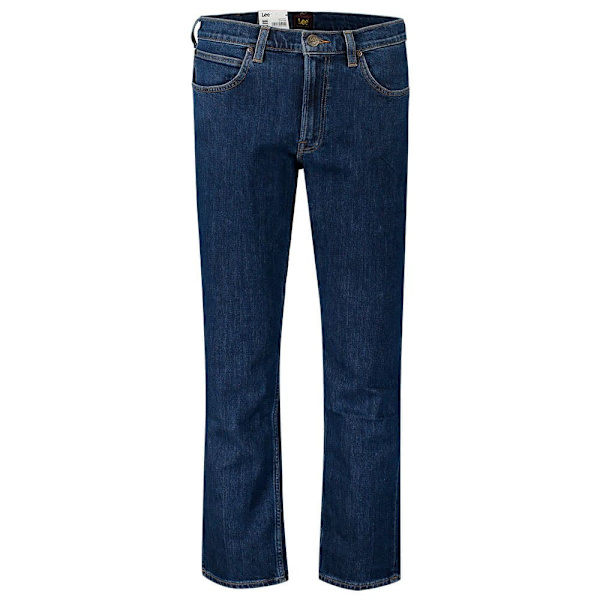 Lee Brooklyn Straight Byxor Blå 32 / 30 Man