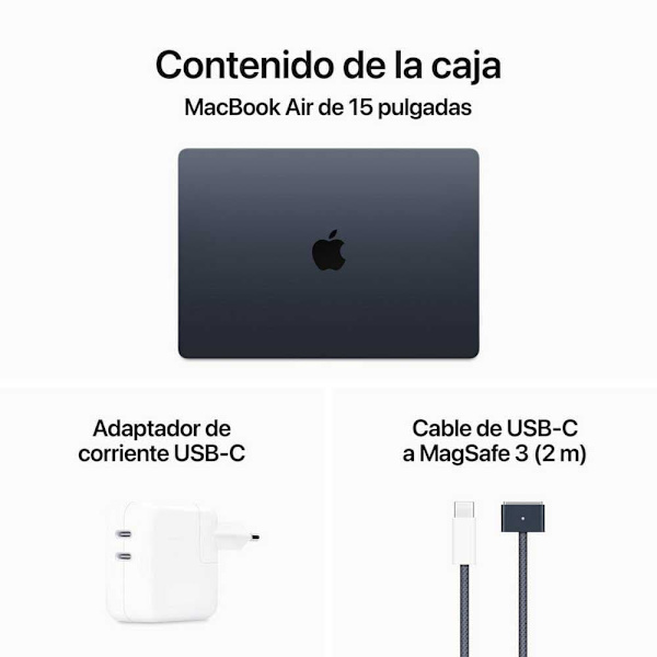 Apple Macbook Air 15´´ M3 8cpu 10gpu/8gb/256gb Ssd  Spanish QWERTY