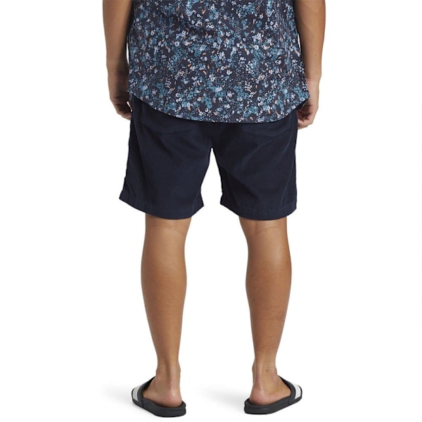 Quiksilver Taxer Cord Shorts Blå XS Man