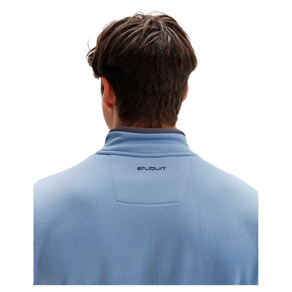 Stuburt Halv Blixtlåsfleece Active Tech Blå S Kvinna