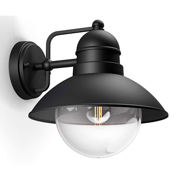 Philips Led Væglampe Hoverfly E27 Sort