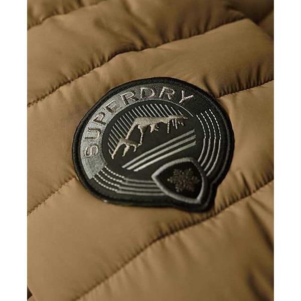 Superdry Pufferjacka Fuji Mid Length Grönt 2XS Kvinna