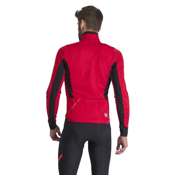 Sportful Jakke Fiandre Rød L Mand