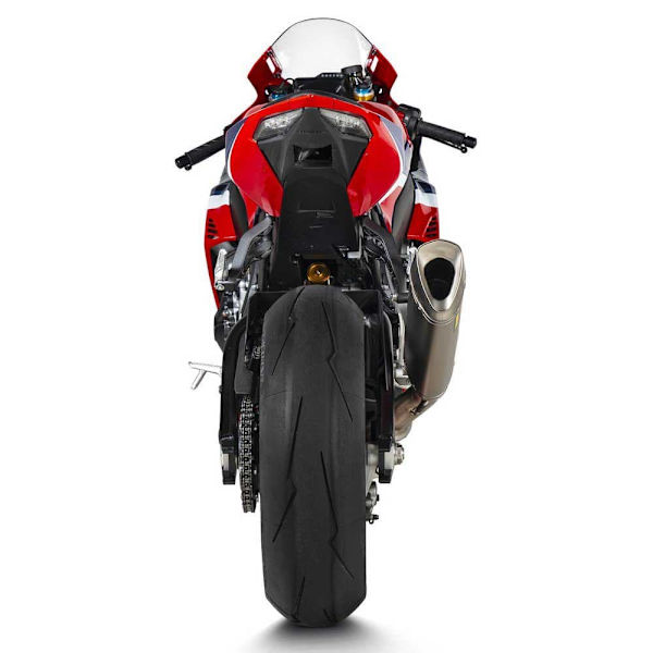 Akrapovic Full Line System Track Day Slip On Line Titanium Muffler Cbr 1000rr-r Fireblade/sp 20 Ref:s-h10so25-aplt/td Silver