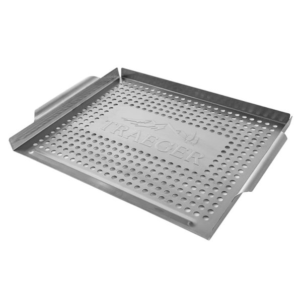 Traeger Korg I Rostfritt Stål Silver