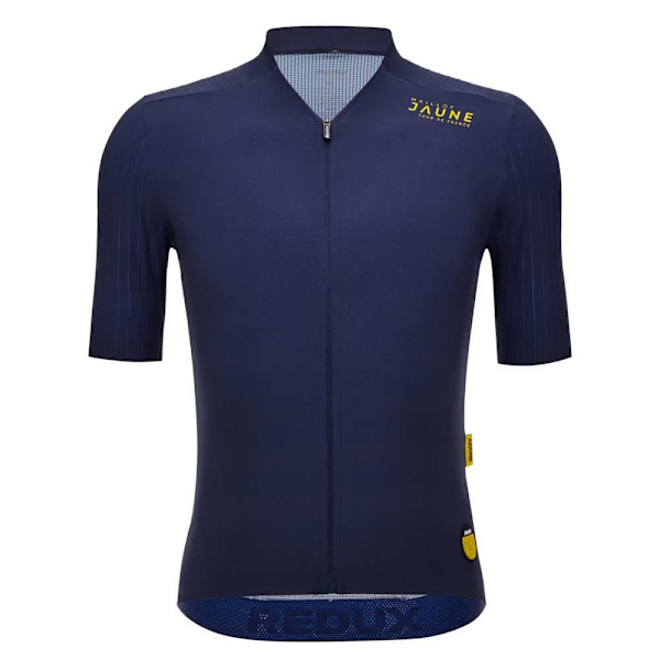 Santini Kortærmet Trøje Jaune Redux Speed Blå S Mand