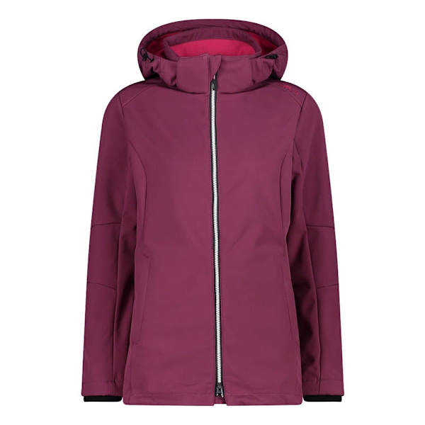 Cmp Jacka Softshell Long Fit 3a22226 Röd 2XS Kvinna