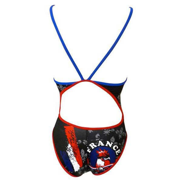 Turbo Badedragt France Coq 895682 Sort 5XL Kvinde