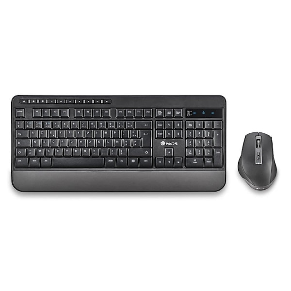 Ngs Spellkit Trådløst Tastatur Og Mus Sort