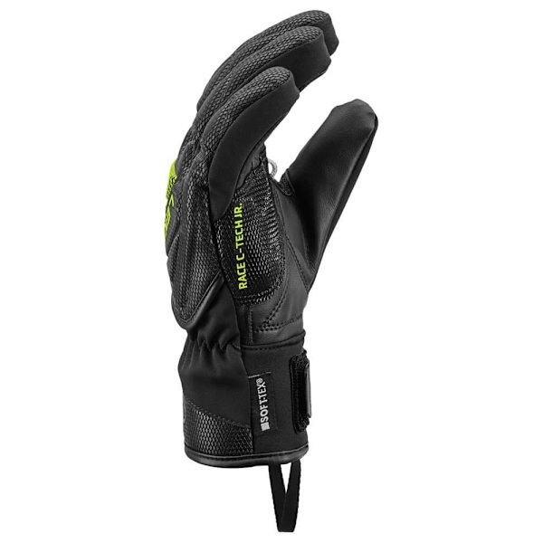 Leki Alpino Juniorhandskar Wcr C-tech 3d Svart 8-9 Years Pojke