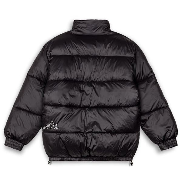 Grimey Back At You Pufferjakke Sort XL Mand