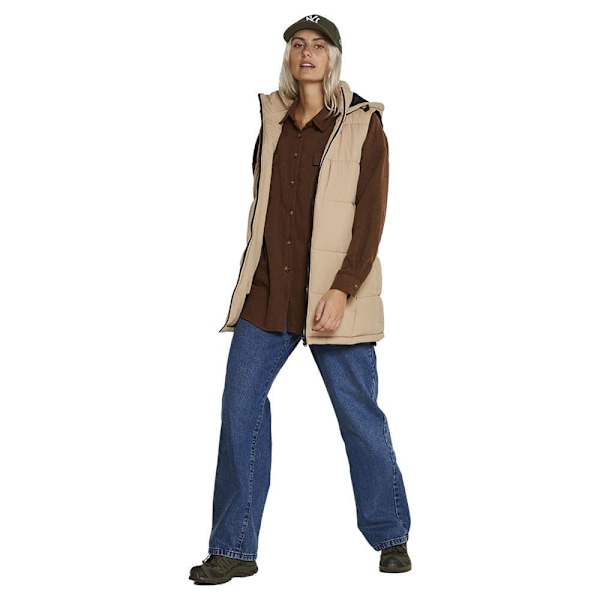 Noisy May Vest Aurora Beige M Kvinde