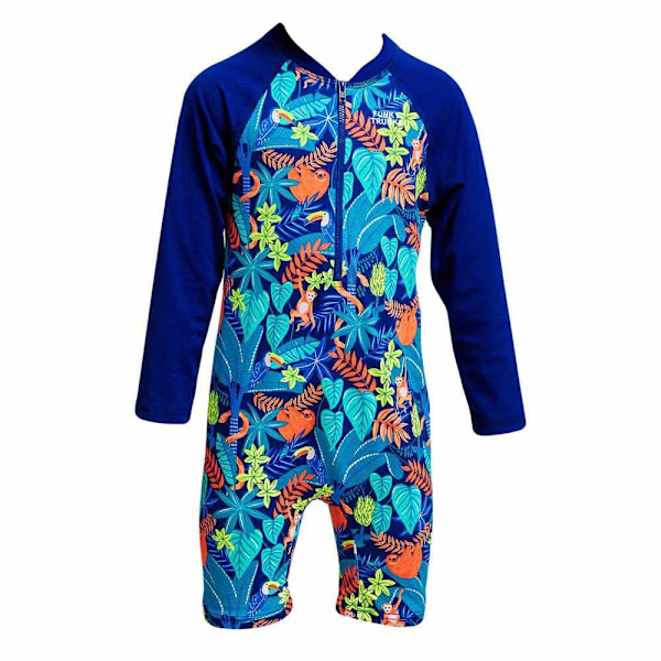 Funky Trunks Uv Långärmad Jumpsuit Go Slothed Flerfärgad 3 Years