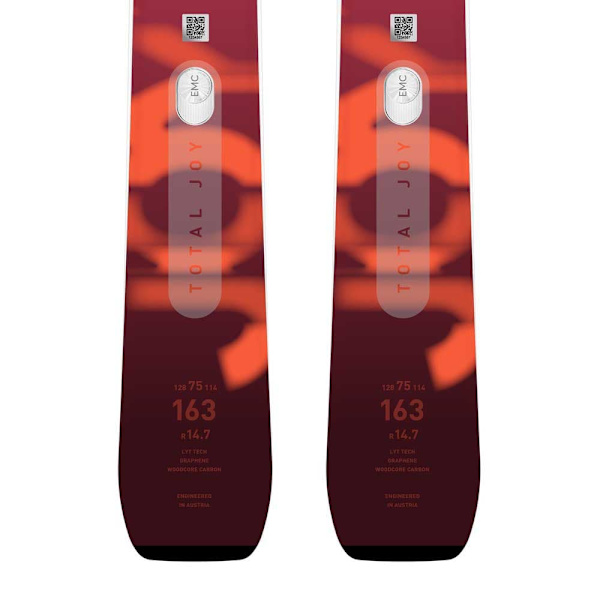 Head E-total Joy Sw + Joy 11 Gw Alpint Skidpaket För Damer Röd 163