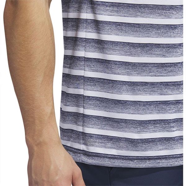 Adidas Lyhythihainen Poolo 2 Color Stripe Lc Sininen S