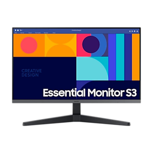 Samsung Overvåge Ls27c330gauxen 27´´ Full Hd Ips Led 100hz Transparent Sort